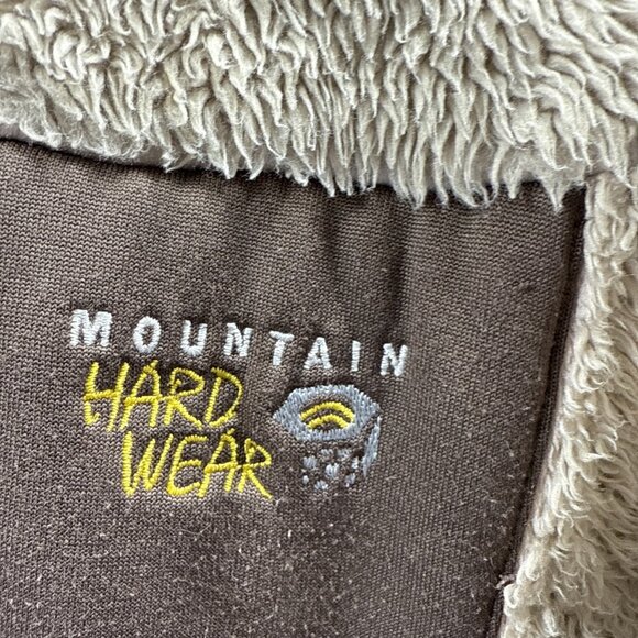 Mountain Hard Wear Women's Jacket Size Medium Full Zip Long Sleeve Brown Fleece - Picture 6 of 11